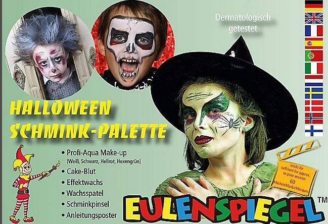 Eulenspiegel 450154 Halloween-Palette